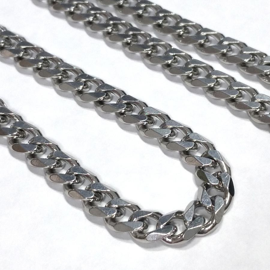 シルバーネックレス 5mm幅 60cm チェーンネックレス 喜平ネックレス