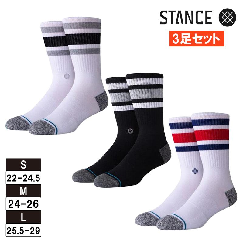 STANCE スタンス クルーソックス 3足セット THE BOYD 3 PACK 靴下 A556A21TB3 : 靴下専門店 ashi屋 - 通販 - Yahoo!ショッピング colorfuldays sta a556a21tb3