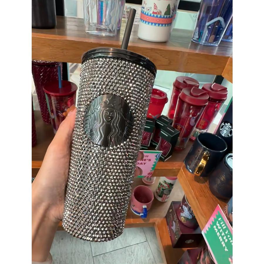 スターバ blackpink タンブラー ステンレスカップ コップ ストロー 