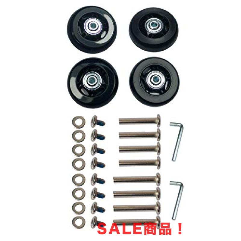 レビューを書けば送料当店負担】 キャスター スーツケースキャスター 直径40mm 幅18mm 交換用 タイヤ 交換用車輪 車輪補修用 取替え DIY 修理 交換 4個セット ポイント消化 キャスター スーツケースキャスター (直径40mm 幅18mm) 交換用 タイヤ 交換用車輪 車輪補修用 キャスター 取替え DIY 修理