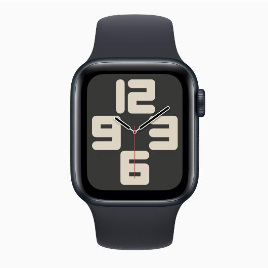 「新品」Apple Watch SE Gen 2 GPSモデル 40mm MR9X3J/A [ミッドナイトスポーツバンド S/M]　Apple(アップル)｜colorfulstar｜02