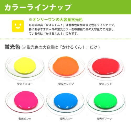 キット 染め 布用 絵の具 白色 かけるくん 100g × 4個パック ホワイト　洗濯ＯＫ 手芸 クラフト塗料 染めＱよりも柔らかな仕上がり｜colormarket｜06