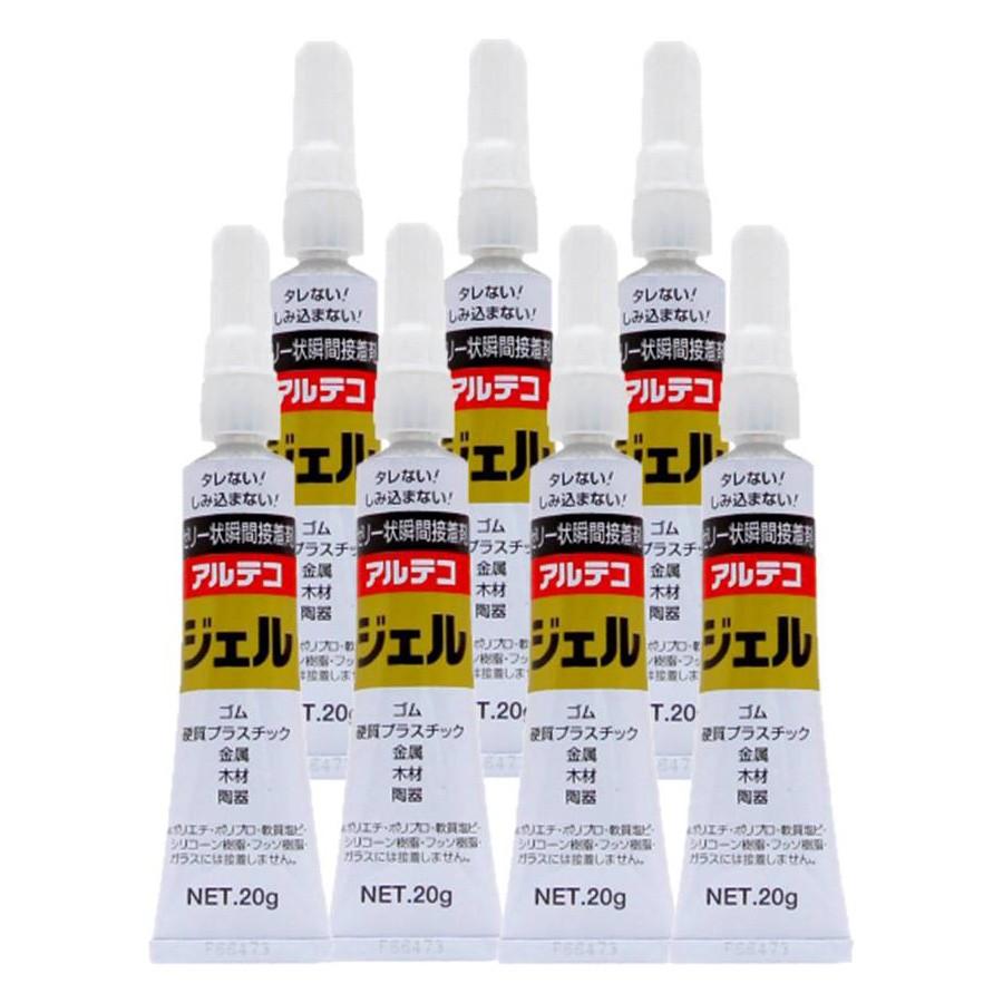 瞬間接着剤 アルテコジェル g 7本セット 液だれしないジェル状の業務用瞬間接着剤 P7 カラーマーケット 通販 Yahoo ショッピング