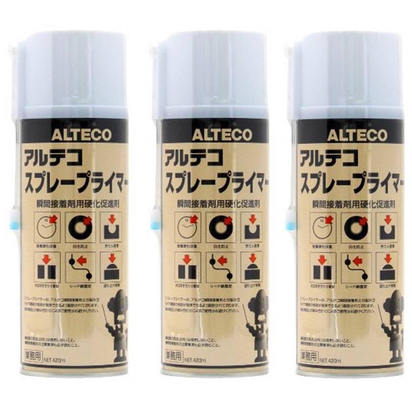 瞬間接着剤用硬化促進剤 アルテコ スプレープライマー 4ml ３本パック P3 カラーマーケット 通販 Yahoo ショッピング