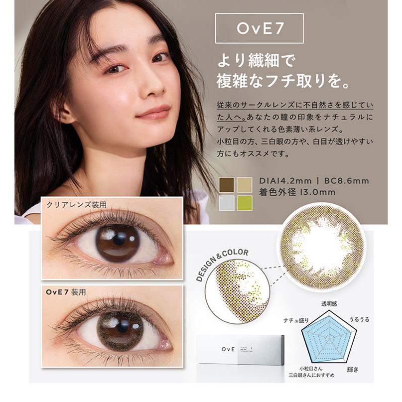 カラコン ワンデー 度あり Ove オヴィ 1箱10枚入り 14 2mm 14 5mm Bc8 6 ブラウン 送料無料 Ov ジャパコン 通販 Yahoo ショッピング