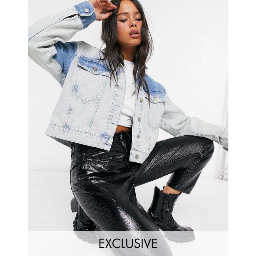 21年春夏再入荷 リクレイムドヴィンテージ ジャケット デニムジャケット レディース Reclaimed Vintage Inspired Cropped Denim Jacket In Patchwork エイソス Asos ブルー 青 C Colors Kira 通販 Yahoo ショッピング 海外輸入