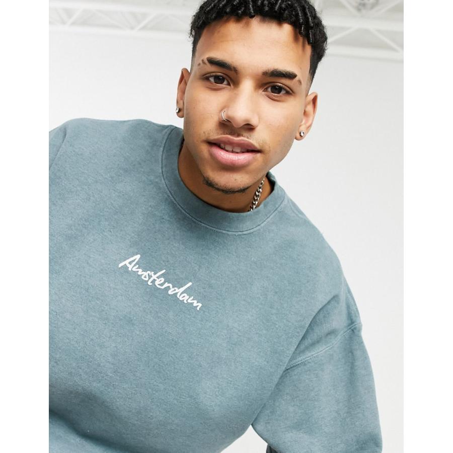 人気カラー再販 トップマン スウェット トレーナー メンズ Topman Amsterdam Sweatshirt In Blue エイソス Asos ブルー 青 C Colors Kira 通販 Yahoo ショッピング 定番人気 Www Skylanceronline Com