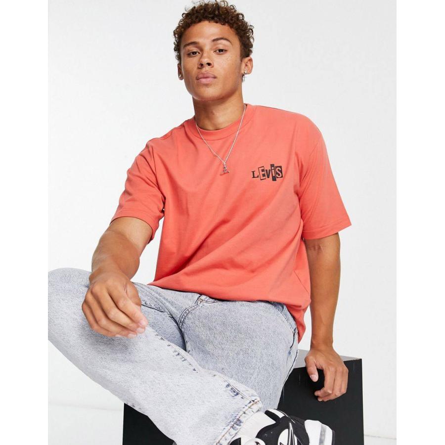 リーバイス 半袖tシャツ メンズ Levi S Skateboarding T Shirt With Small Logo In Orange エイソス Asos オレンジ C Colors Kira 通販 Yahoo ショッピング