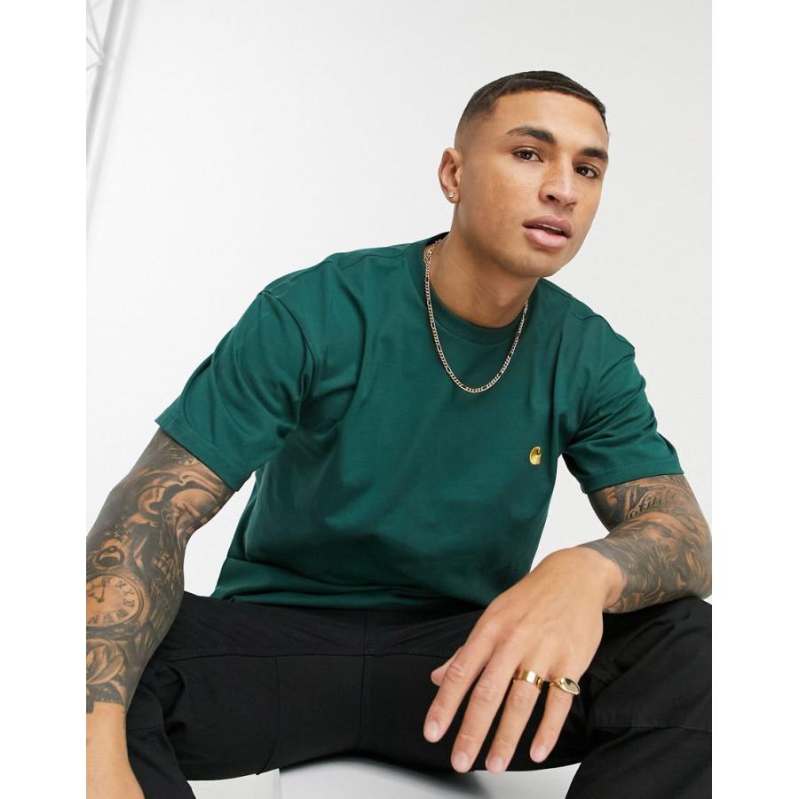 カーハート 半袖tシャツ メンズ Carhartt Wip Chase T Shirt In Green エイソス Asos グリーン 緑 C Colors Kira 通販 Yahoo ショッピング