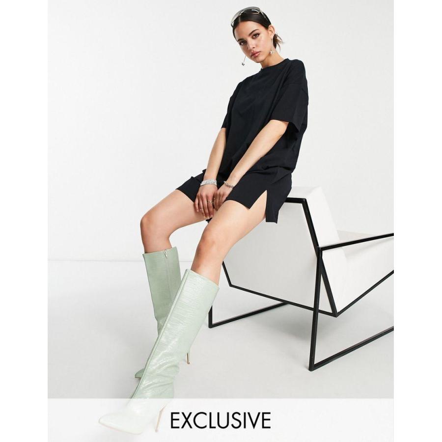 アズユー ミディドレス パーティドレス レディース ドレス ブライダル ASYOU t shirt dress in dress black ASOS アズユー ミディドレス パーティドレス レディース ドレス ブライダル ASYOU t shirt dress in dress black ASOS