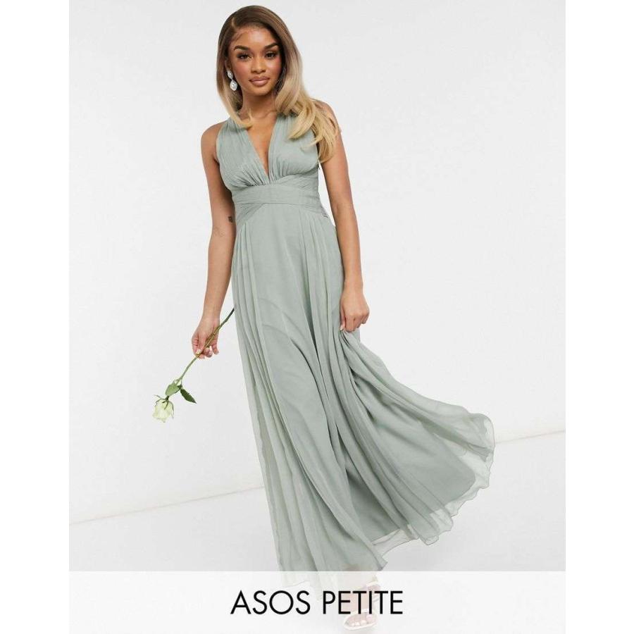 日本製 エイソス ミディドレス レディース Asos Design Petite Bridesmaid Ruched Bodice Drape Maxi Dress With Wrap Waist In Olive エイソス Asos C0001 Colors Kira 通販 Yahoo ショッピング 魅了 Www Scady Cl