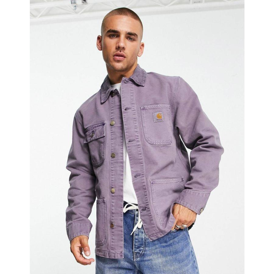 カーハート ジャケット メンズ Carhartt Wip Michigan Coat In Washed Purple エイソス Asos パープル 紫 C Colors Kira 通販 Yahoo ショッピング