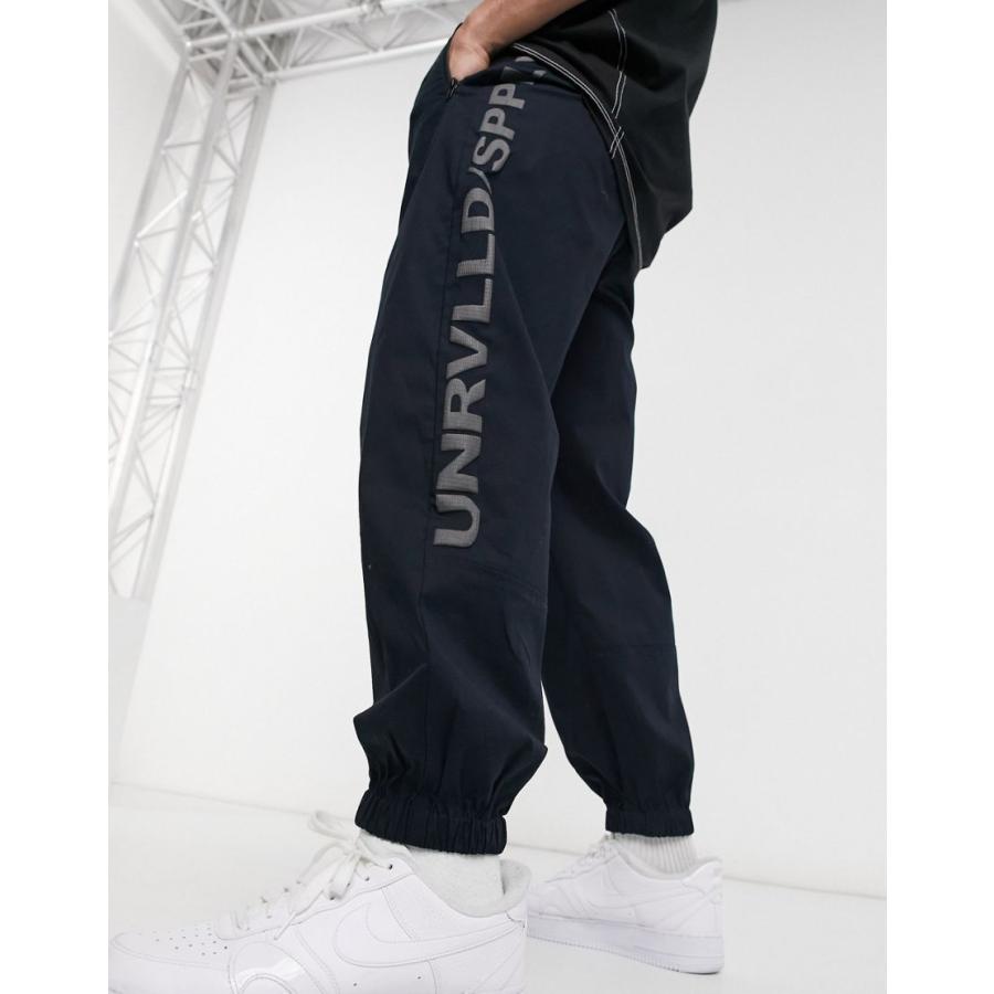 正規品 エイソス スウェットパンツ メンズ Asos Unrvlld Supply Oversized Tapered Joggers In Blue エイソス Asos ネイビー 藍 当店人気の限定モデルが再々々入荷 Www Skylanceronline Com