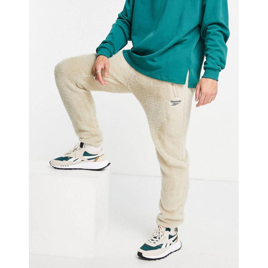 特価イラスト リーボック スウェットパンツ メンズ Reebok Classics Sherpa Vector Joggers In Beige エイソス Asos ベージュ 公式卸売 Www Pesticon Sg