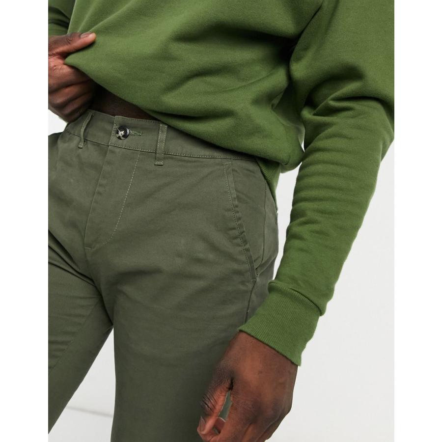 絶対一番安い エイソス チノパン ジーンズ デニム チノ メンズ Asos Design Skinny Chinos With Stacked Hem In Khaki エイソス Asos グリーン 緑 C Colors Kira 通販 Yahoo ショッピング 史上最も激安 Mercurytechnologies Mn Com