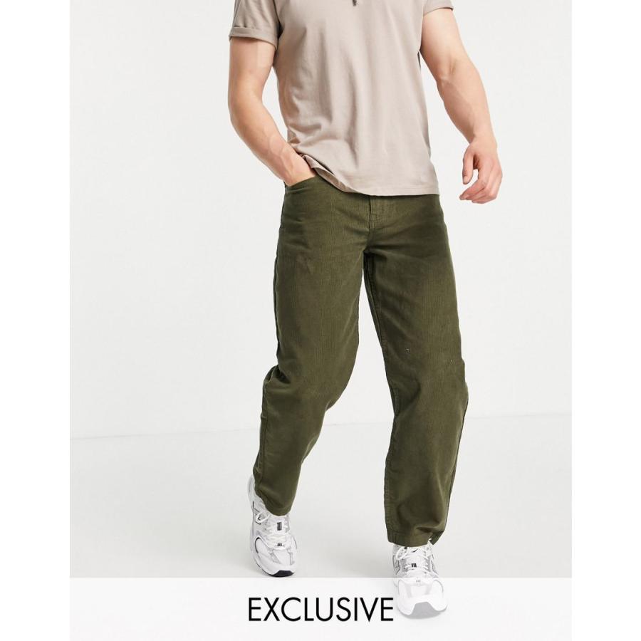 セール中新品 ニュールック カーゴパンツ メンズ New Look Original Fit Cord Jeans In Khaki エイソス Asos カーキ 激安 店舗 Superavila Com