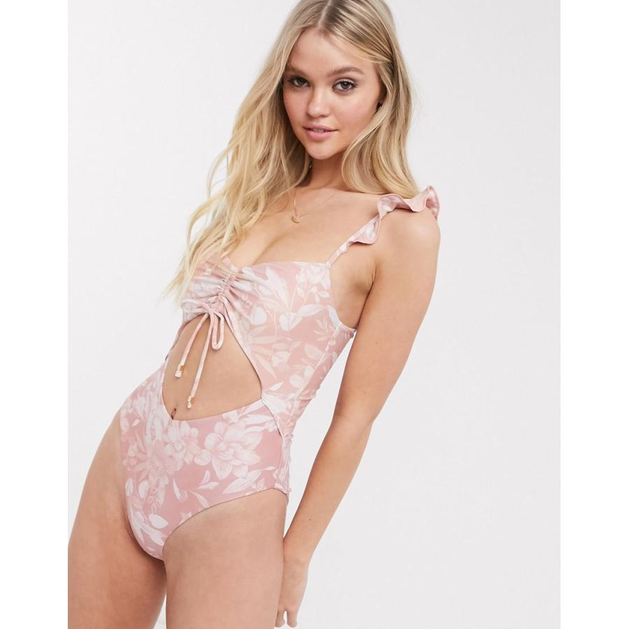 50 Off パワーフラワー 水着 レディース Power 2 The Flower Ruched Cut Out Swimsuit In Summer Rose Floral Print エイソス Asos C Colors Kira 通販 Yahoo ショッピング セール30 Off Gestion Etechnologies Shop
