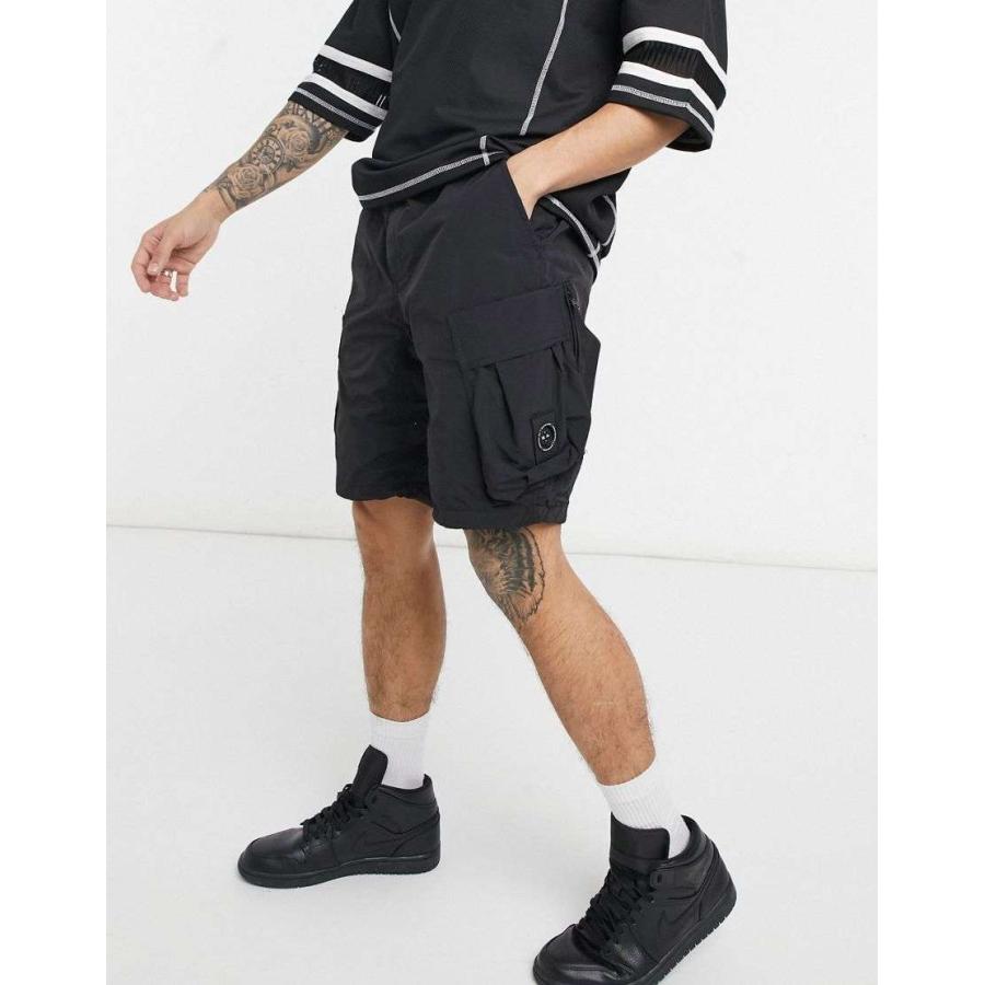 正規店仕入れの マーシャルアーティスト デニム ハーフパンツ 短パン ショート ショーツ ハーフ パンツ メンズ Marshall Artist Cotton Polyamide Technical Cargo Short In Bla 代引不可 Www Thaihealthcenter Org