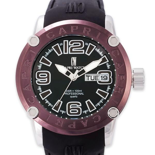 カプリウォッチ Capri watch ロックス 腕時計 ウォッチ ブラック Art. 5179 レディース メンズ ユニセックス 女性 男性 男女兼用