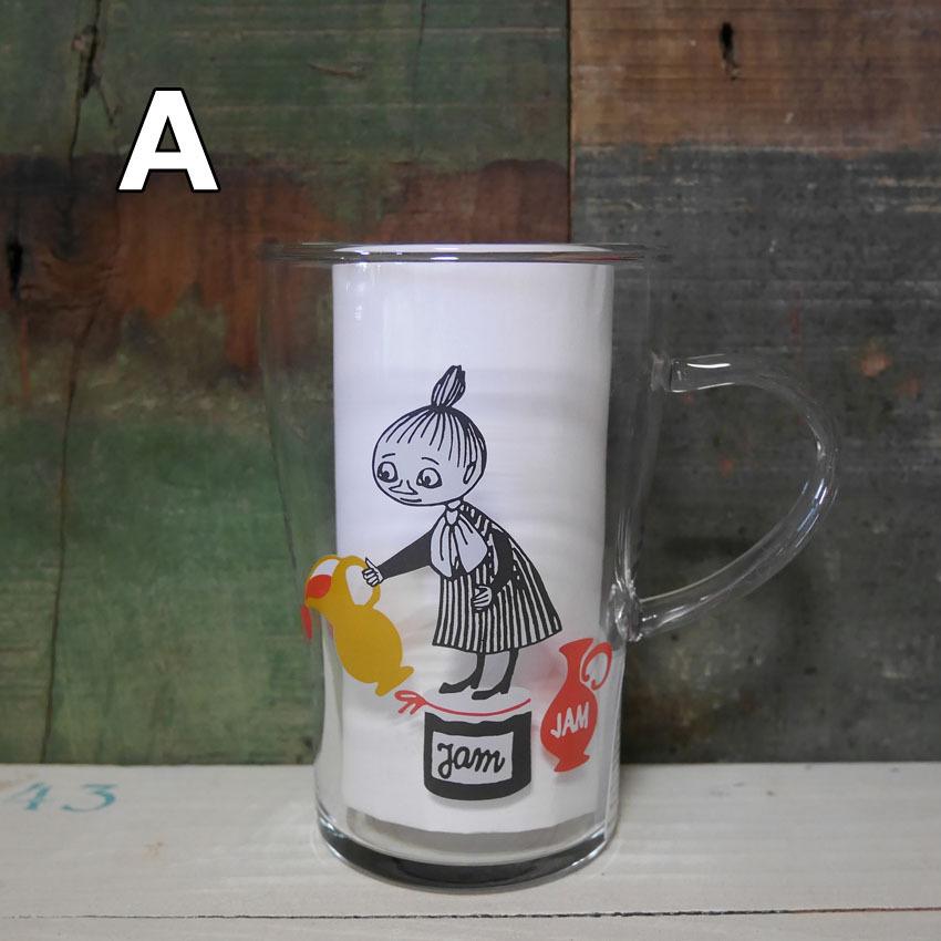 MOOMIN（ムーミン） 耐熱ガラスマグ グラス コップ : 子供食器の