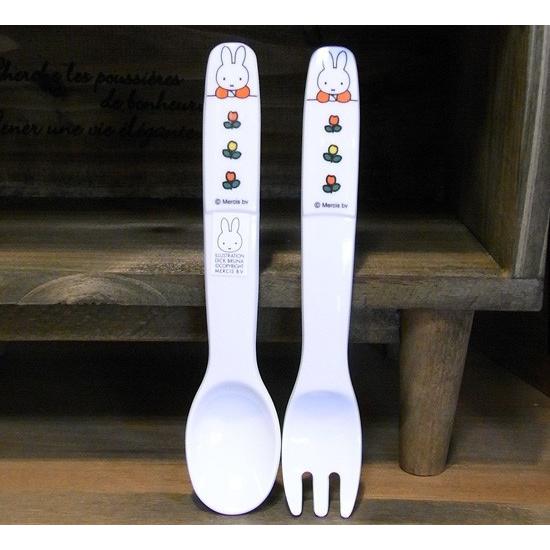 ミッフィー スプーン フォーク メラミン食器 Kp 30 子供食器のカラーズキッチン 通販 Yahoo ショッピング