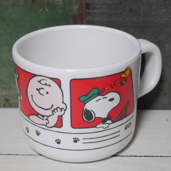 スヌーピー マグカップ 子供食器 SNOOPY スクールバス メラミン食器｜colors-kitchen｜07