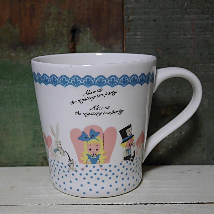 シンジカトウ マグカップ アリス QUIQUI ミドルマグ Shinzi Katoh