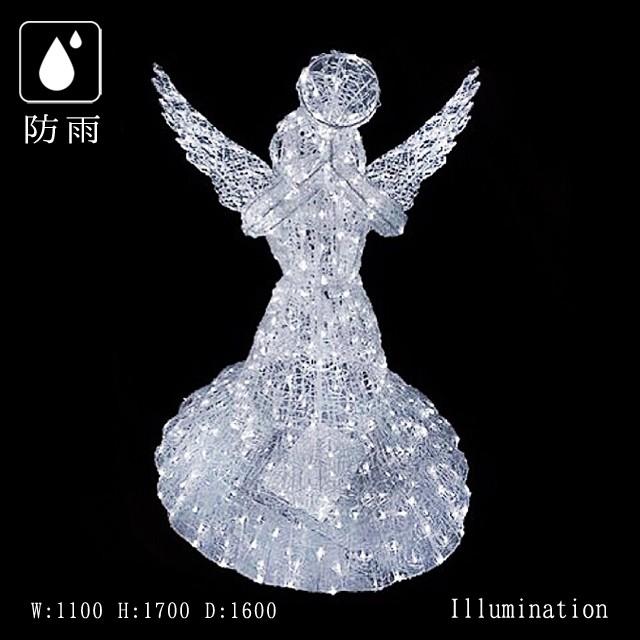業務用 イルミネーション 大型モチーフ 3D クリスマス 屋外 防雨 LED
