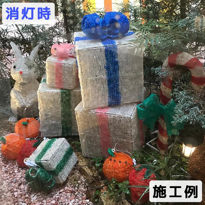 業務用 イルミネーション モチーフ ３D クリスマス 果物 屋外 防雨 LED クリスタルグロー フルーツ オレンジ_1