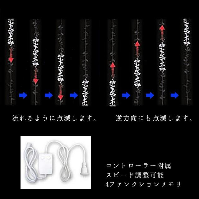 業務用 イルミネーション ストレートライト 屋外 防雨 連結可能 プロ