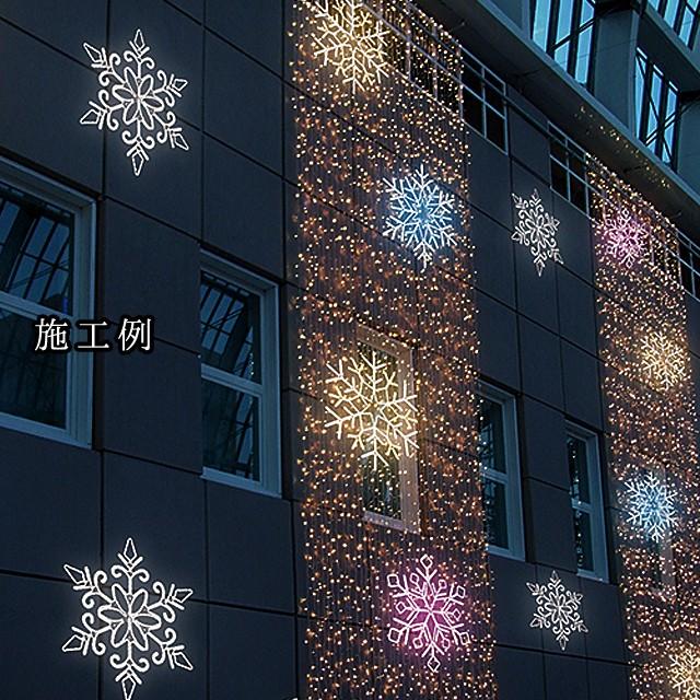 業務用 イルミネーション モチーフ ２D クリスマス 屋外 防雨  LED ロープライト ダブルカラー ウォームホワイト_1