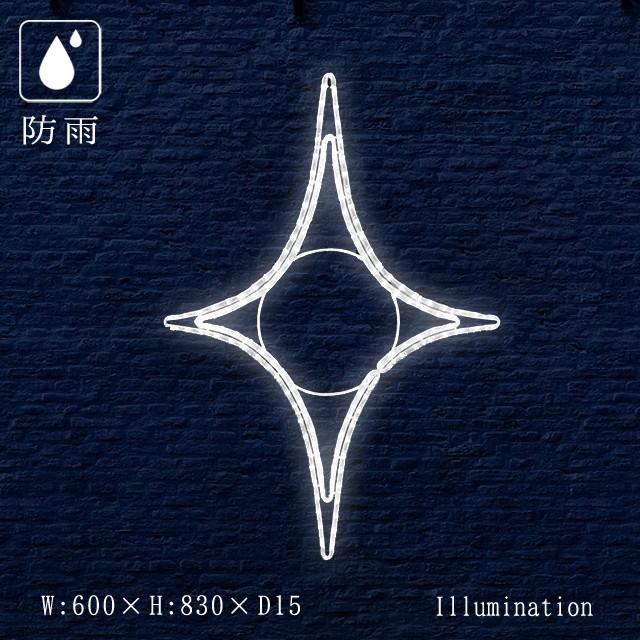 御役目用 照度 題材 2D クリスマス 野外 防雨 LED 索条ともし火 テトラはやりっ児 A （大） 住宅設備-屋外照明