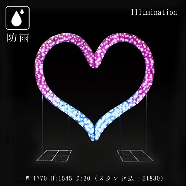 業務用 イルミネーション モチーフ 2D バレンタイン クリスマス 屋外