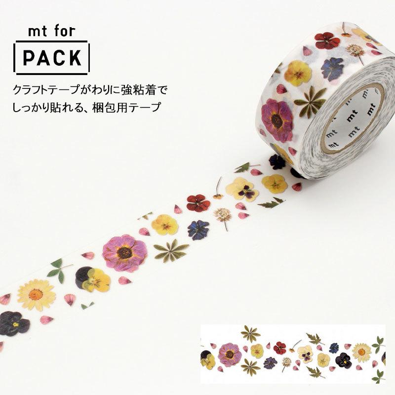 梱包用粘着テープ 25mm 15m巻 Mt 押し花 花柄 パンジー 植物 かわいい クラフトテープ ガムテープ 梱包テープ パッキングテープ ラッピング マスキングテープ Mtpack09 Diyインテリアのお店 Colorspro 通販 Yahoo ショッピング