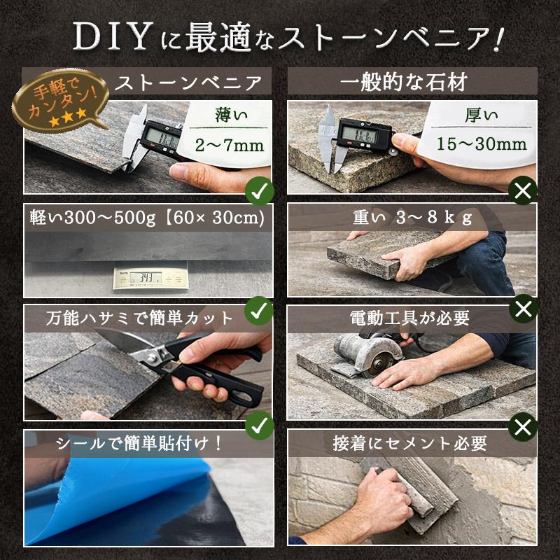 5のつく日クーポン】天然石 シート フラット 600×600mm 8枚セット