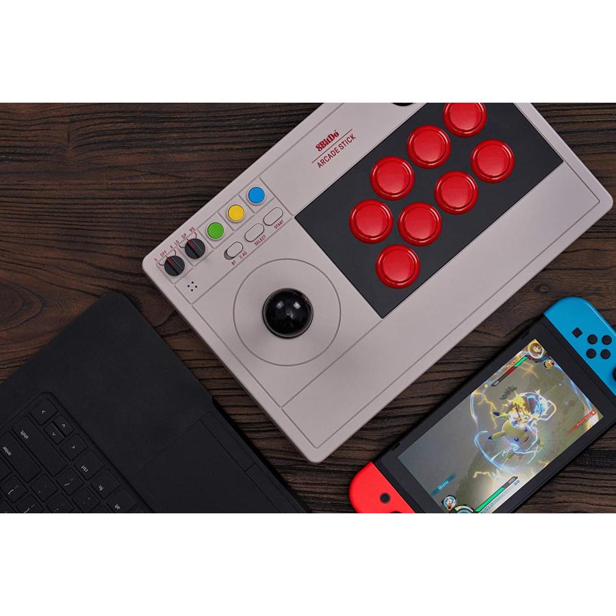 8Bitdo アーケードスティック for Switch & Windows 日本語説明書付き 正規品｜colors-ys｜05