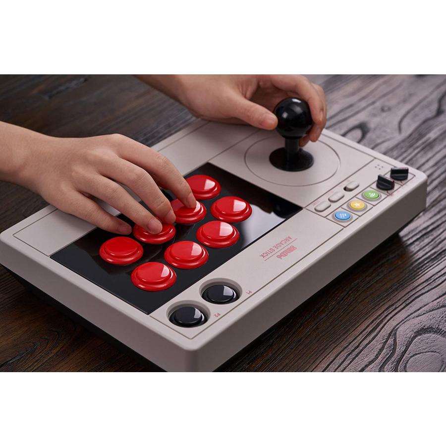 8Bitdo アーケードスティック for Switch & Windows 日本語説明