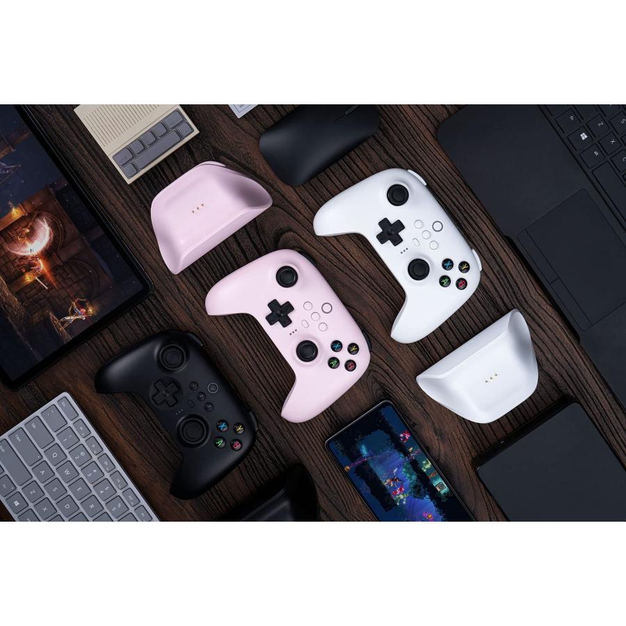 8BitDo Ultimate 2.4G充電ドック付きワイヤレスコントローラー、PC