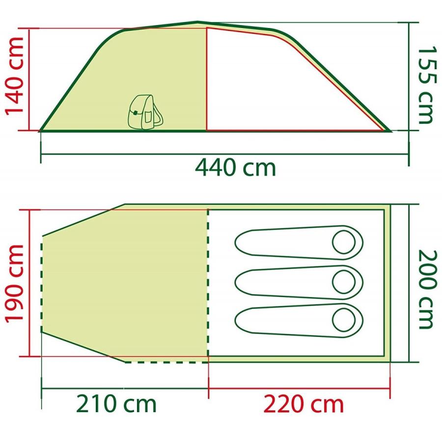 Coleman Coleman(コールマン) Coastline 3 Plus Person Tent Coleman Coleman(コールマン) Coastline 3 Plus Person Tent