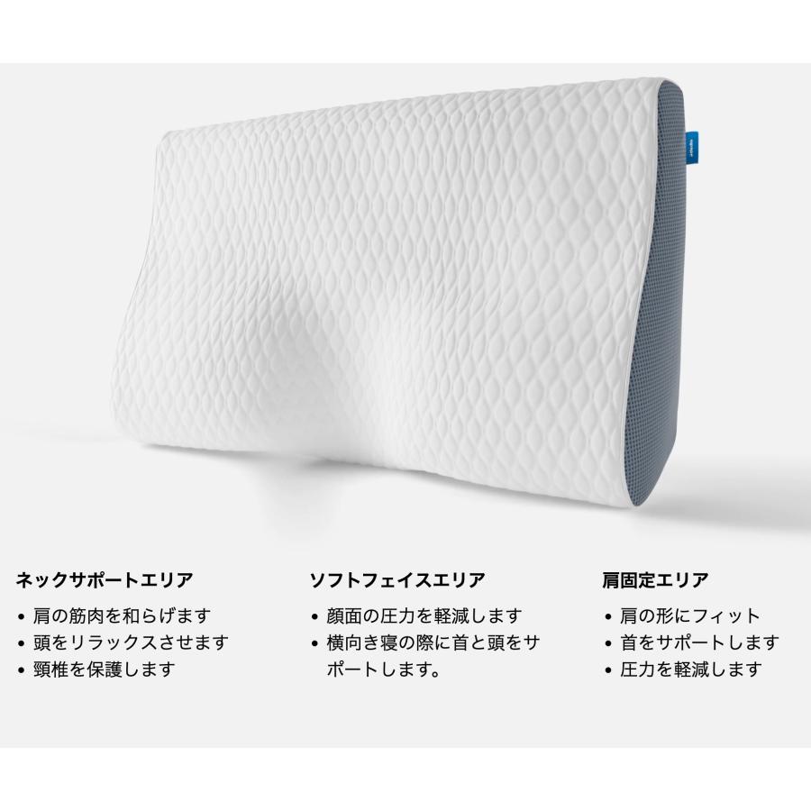Derila デリラ 枕 ネックピロー ネックサポート枕 形状記憶フォーム枕 Derila 頚椎ネックピロー 睡眠用 形状記憶フォーム