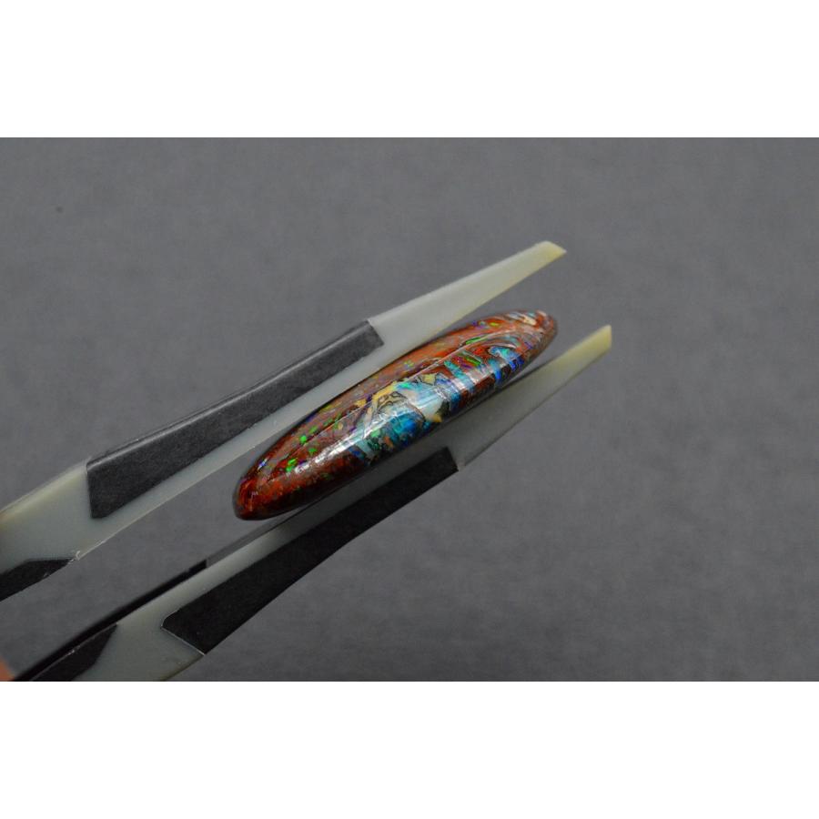 天然アイアンオパール ルース 10.000ct カボション GGL