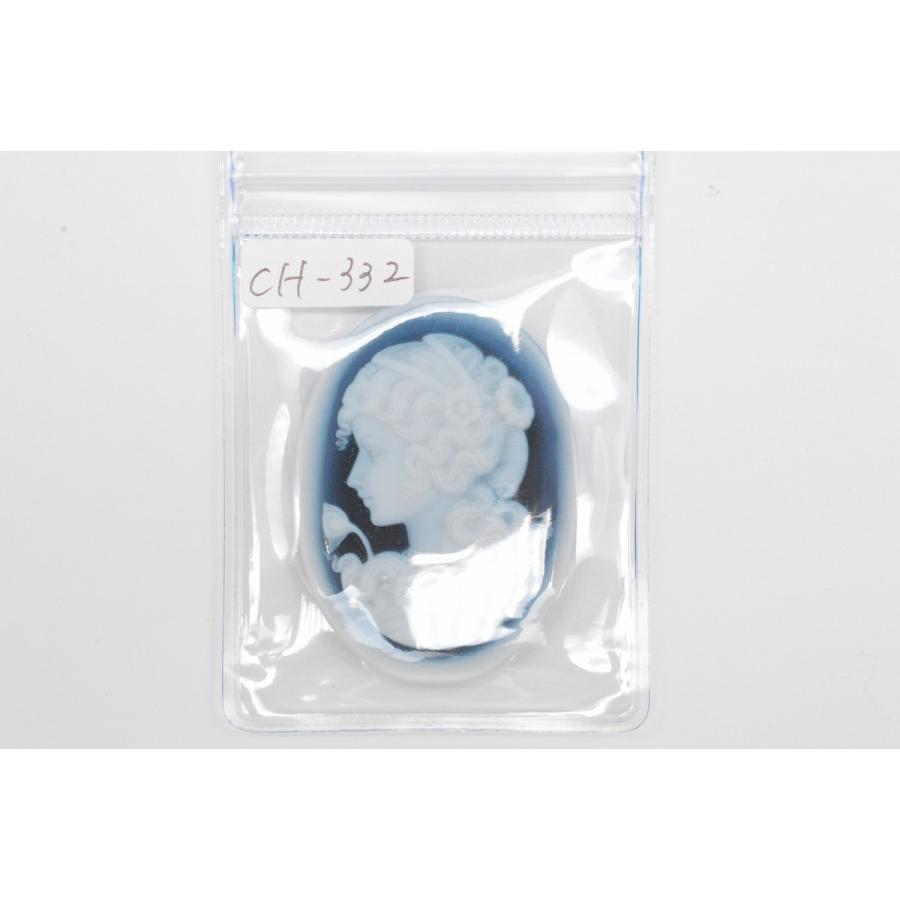 ストーンカメオ ルース 約44.97×32.91mm 約10.02g【50.1ct】 加工材料