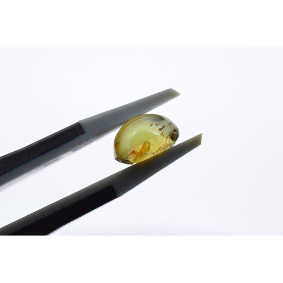 天然クリソベリルキャッツアイ ルース 約2.165ct カボション GRJ 