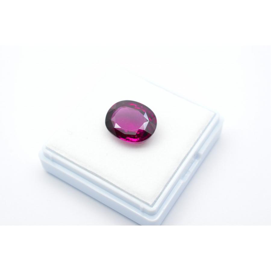 ◇大粒◇天然ロードライトガーネット ルース 約13.032ct オーバル GRJ 