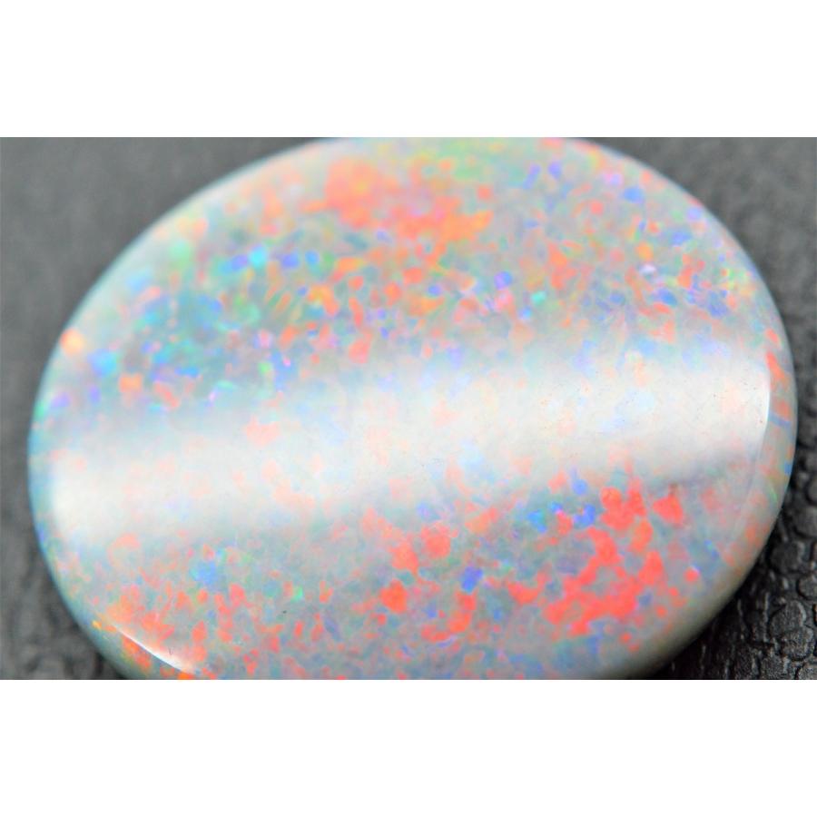天然ブラックオパール ルース 約7.433ct 遊色 カボション GRJ 