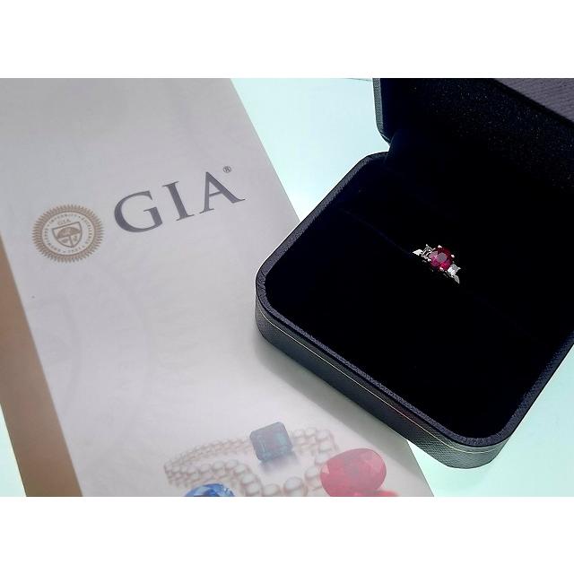 ◇新品仕上げ◇タイ産 PT900 ルビー ダイヤモンドリング R1.02/D0.25ct 