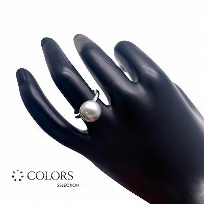 ◇新品仕上げ◇2WAY セットリング 重ね付け PT900 アコヤパール 真珠 