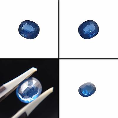 ◇タイ産◇天然ブルーサファイア ルース 2.07ct オーバル GIA鑑別書 