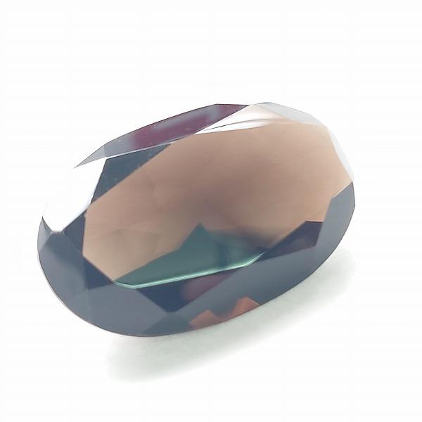 天然スモーキークォーツ ルース 51.284ct オーバル GRJソーティング 