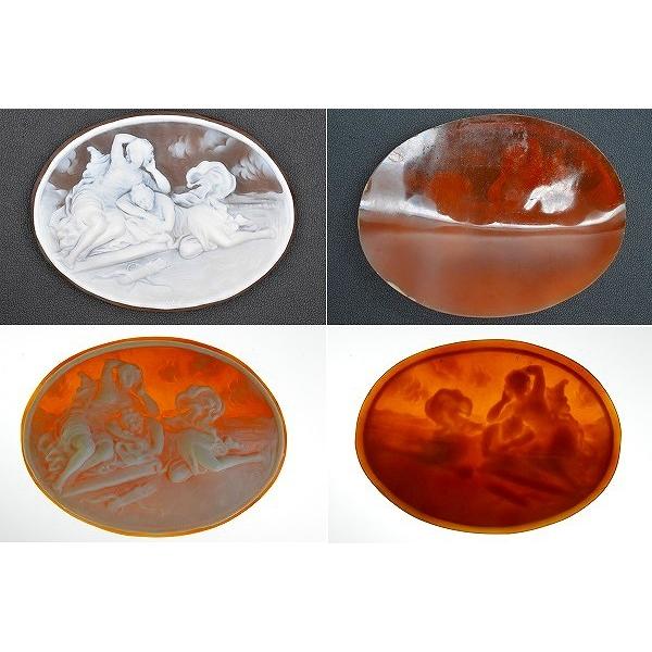 ◇アメンドーラ◇シェルカメオ ルース 約85.50×65.58mm 約28.12g